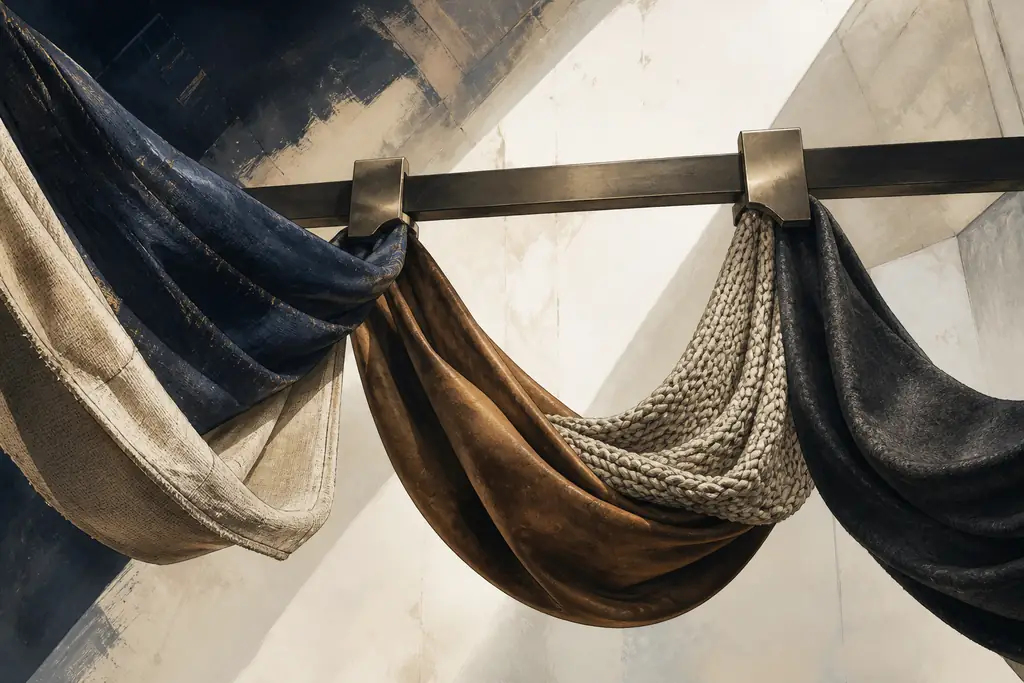 Flamboyant Natural original atmospheric abstract still life, not textile evidence
