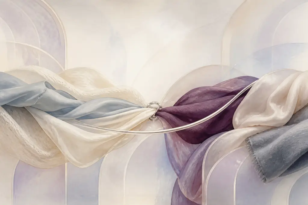 Soft Classic original atmospheric abstract still life, not textile evidence